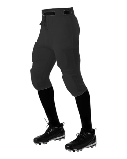 Alleson Athletic Youth Practice Football Pants 610SLY #color_Black