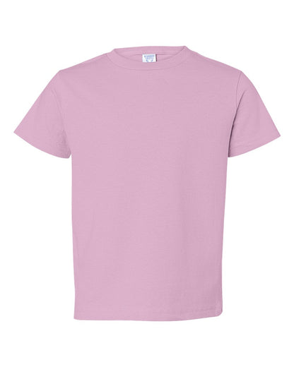 Rabbit Skins Youth Juvy T-Shirt 3301J #color_Pink