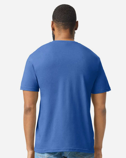 Gildan Unisex Softstyle® CVC T-Shirt 64000CVC #colormdl_Royal Mist