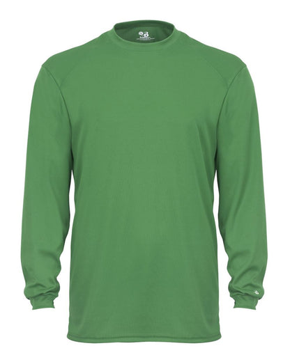 Badger B-Core Long Sleeve T-Shirt 4104 #color_Kelly