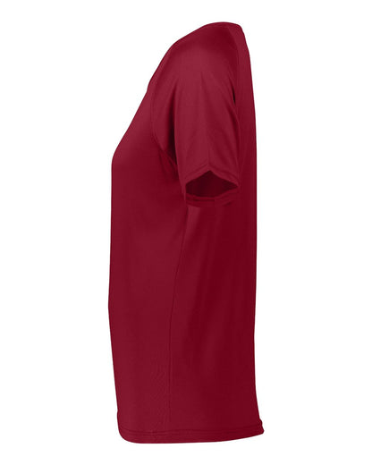 Augusta Sportswear Women's Attain Wicking V-Neck T-Shirt 2792 #color_Cardinal