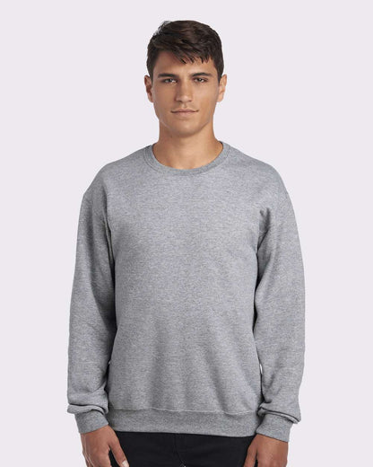 JERZEES Unisex NuBlend® Crewneck Sweatshirt 562MR #colormdl_Athletic Heather