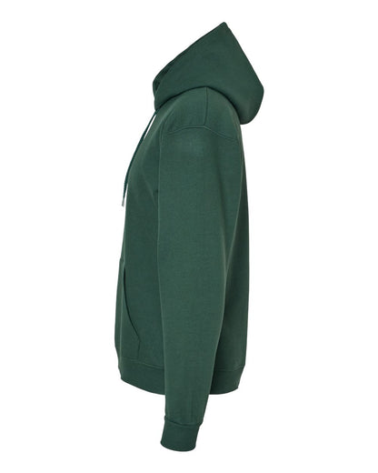 Hanes Unisex EcoSmart® Hooded Sweatshirt P170 #color_Athletic Dark Green