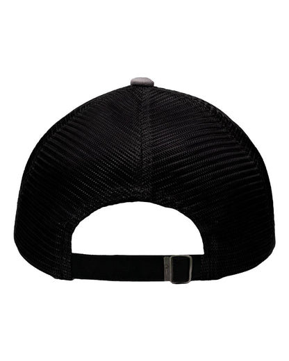 Sportsman Mesh Dad Hat Fit SP1750 #color_Grey/ Black