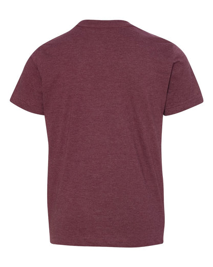 LAT Youth Fine Jersey Tee 6101 #color_Vintage Burgundy