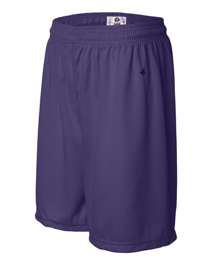 Badger Men's B-Core 7" Shorts 4107 #color_Purple