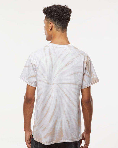 Dyenomite Cyclone Pinwheel Tie-Dyed T-Shirt 200CY #colormdl_Sand