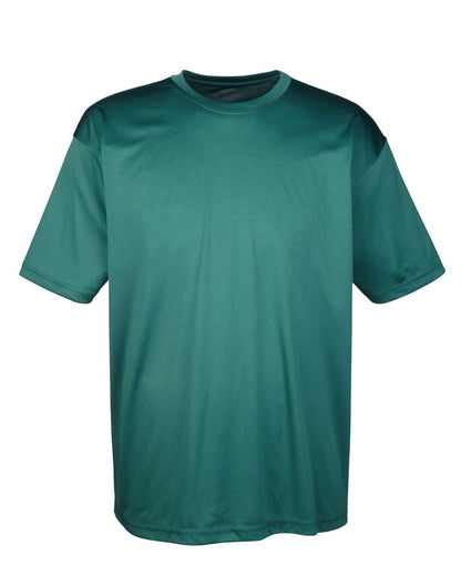 UltraClub Men's Cool & Dry Sport Performance Interlock T-Shirt 8420 #color_Forest Green
