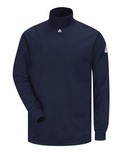 Bulwark Tagless Mock TurtleNeck - EXCEL FR SEK2 #color_Navy