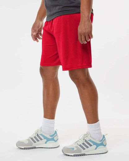 C2 Sport Men's Mesh 7" Shorts 5107 #colormdl_Red
