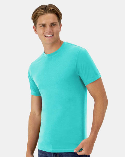 Hanes Unisex Cool DRI® Cotton Touch T-Shirt 4873 #colormdl_Athletic Teal