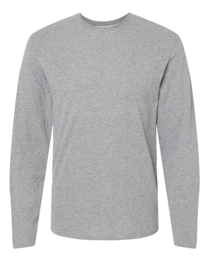 LAT Men's Fine Jersey Long Sleeve Tee 6918 #color_Heather