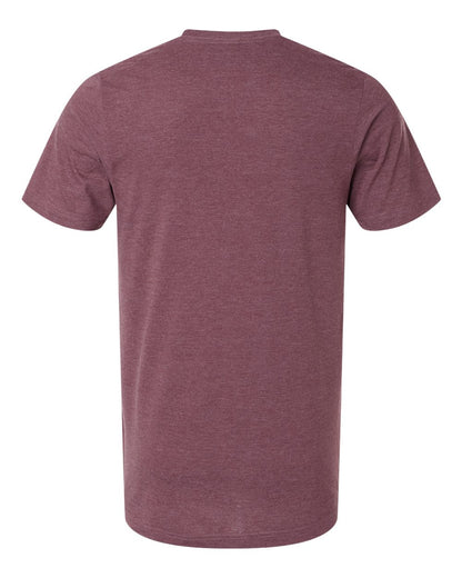 Tultex Combed CVC T-Shirt 602CVC #color_Heather Maroon