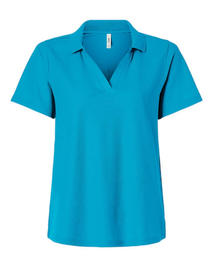 CORE365 Women's Resolve CVC Performance Pique Polo CE106W #color_Electric Blue