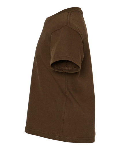 Rabbit Skins Youth Juvy T-Shirt 3301J #color_Brown