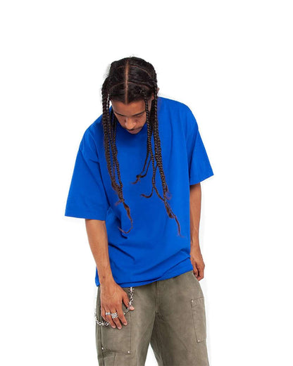 Shaka Wear Unisex Garment-Dyed T-Shirt SHGD #colormdl_Royal