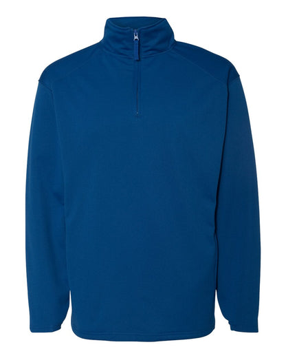 Badger Performance Fleece Quarter-Zip Pullover 1480 #color_Royal