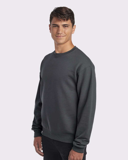 JERZEES Unisex NuBlend® Crewneck Sweatshirt 562MR #colormdl_Charcoal Grey