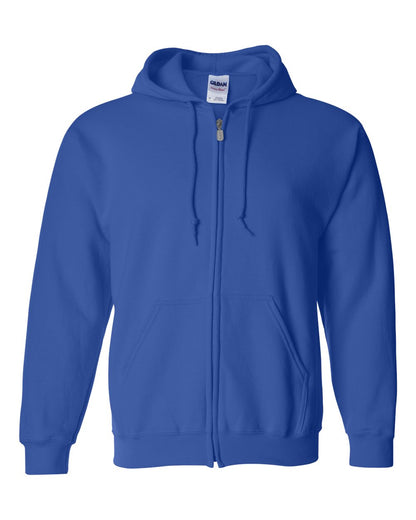 Gildan Unisex Heavy Blend™ Full-Zip Hooded Sweatshirt 18600 #color_Royal