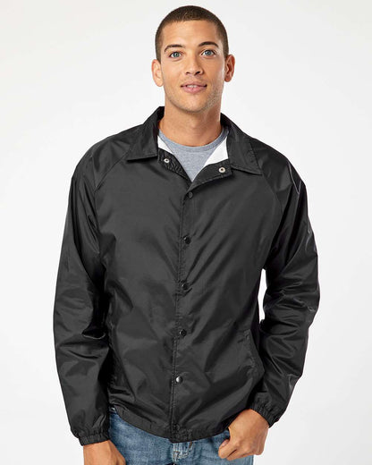 Burnside Mentor Coach's Jacket 9718 #colormdl_Black