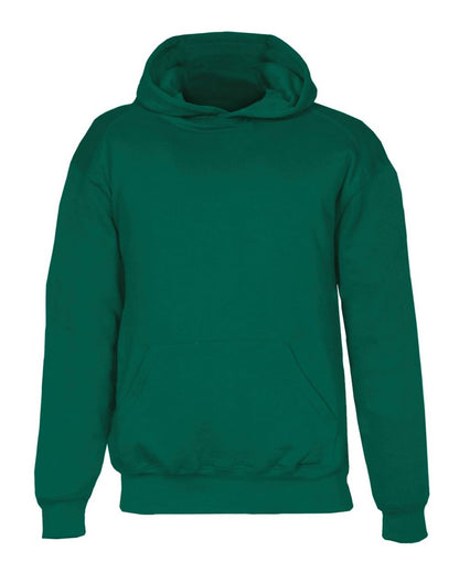 Badger Youth Hooded Sweatshirt 2254 #color_Forest