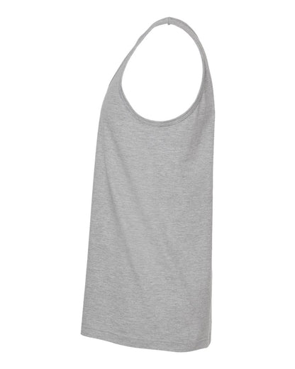 Tultex Fine Jersey Tank Top S105 #color_Heather Grey