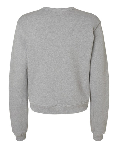 BELLA + CANVAS Women's Sponge Fleece Classic Crewneck Sweatshirt 7511 #color_Athletic Heather