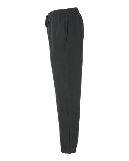 American Apparel Unisex ReFlex Fleece Sweatpants RF491 #color_Black
