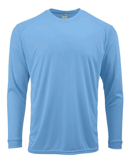 Paragon Unisex Long Islander Performance Long Sleeve T-Shirt 210 #color_Bimini Blue