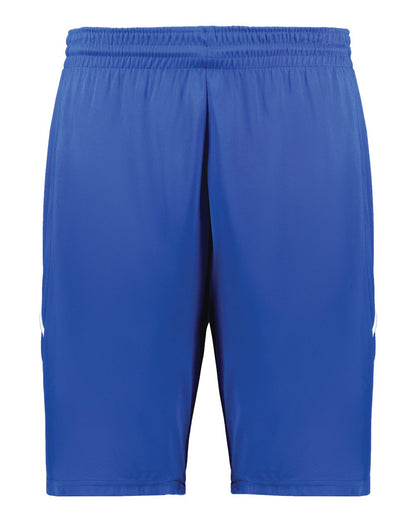 Augusta Sportswear Youth Alley-Oop Reversible Shorts 1169 #color_Royal/ White