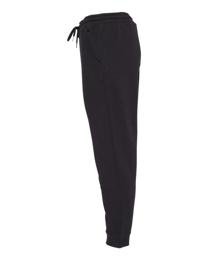 Independent Trading Co. Men's Midweight Fleece Sweatpants IND20PNT #color_Black