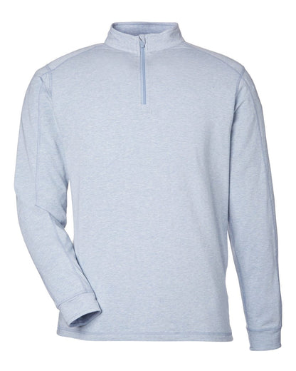 TASC Performance Inc Men's Carrollton Quarter-Zip Pullover TM109AB #color_Cloud Heather