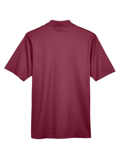 Devon & Jones Men's CrownLux Performance® Plaited Polo DG20 #color_Burgundy