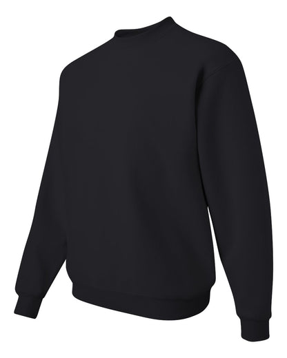 JERZEES Unisex NuBlend® Crewneck Sweatshirt 562MR #color_Black