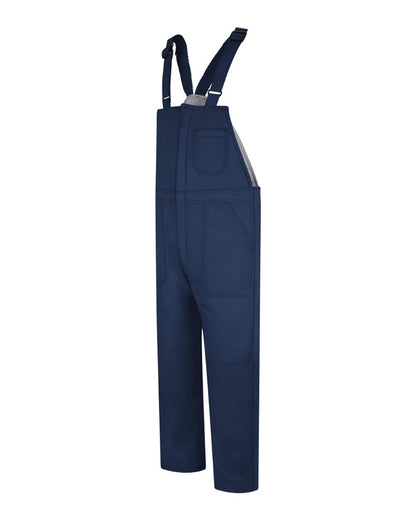 Bulwark Deluxe Insulated Bib Overall - EXCEL FR® ComforTouch BLC8 #color_Navy