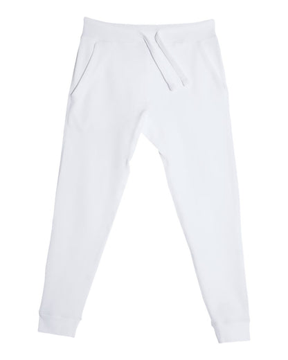 Lane Seven Unisex Premium Jogger Pants LST006 #color_White