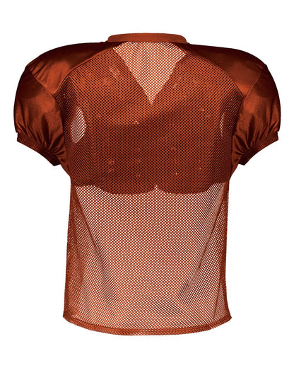 Russell Athletic Unisex Stock Practice Jersey S096BM #color_Burnt Orange