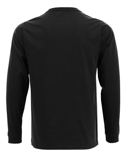 Recover Unisex Eco Long Sleeve T-Shirt EC102 #color_Black