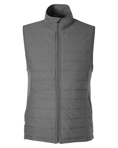 Devon & Jones Men's New Classics® Charleston Hybrid Vest DG706 #color_Graphite Melange/ Graphite