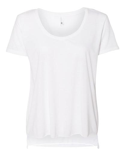 Next Level Women's Festival Scoop Neck T-Shirt 5030 #color_White