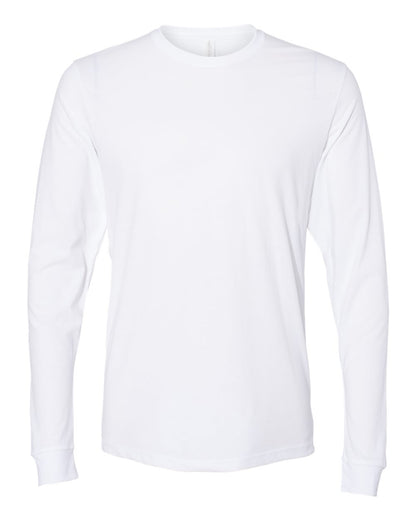 Next Level Sueded Long Sleeve T-Shirt 6411 #color_White