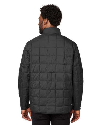 North End Unisex Aura Fleece-Lined Jacket NE721 #colormdl_Black