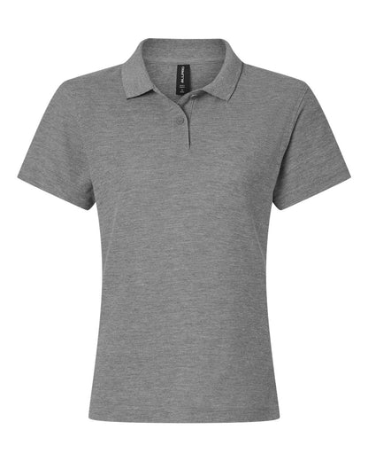 AllPro Women's Pique Polo 62800L #color_Heather Granite