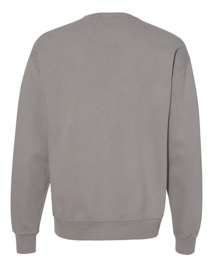 Champion Unisex Garment-Dyed Crewneck Sweatshirt CD400 #color_Concrete