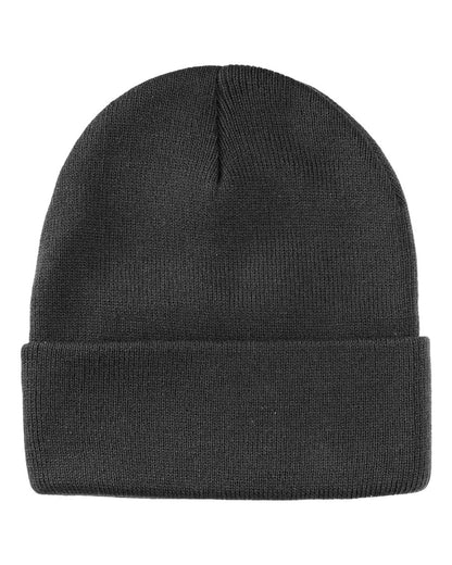 DRI DUCK Coleman Cuffed Beanie 3523 #color_Charcoal