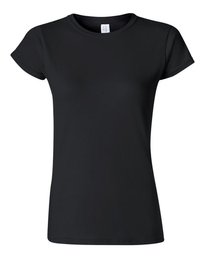 Gildan Women's Softstyle® T-Shirt 64000L #color_Black
