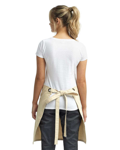 Artisan Collection by Reprime Calibre Heavy Cotton Canvas Waist Apron RP131 #colormdl_Natural