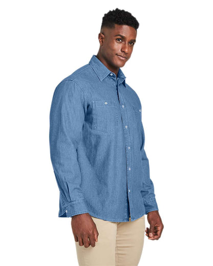 Harriton Unisex Denim Shirt Jacket M540 #colormdl_Light Denim