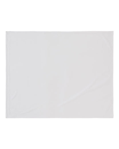 Liberty Bags Sublimation Brushed Fleece Blanket PSB5060F #color_White