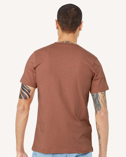 BELLA + CANVAS Jersey Tee 3001 #colormdl_Terracotta